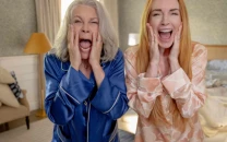 jamie lee curtis and lindsay lohan swap bodies again in freakier friday