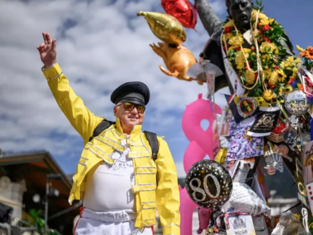 Don't stop them now: fans party for Freddie Mercury's 80th birthday