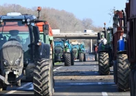 french farmers are angry over what they see as the government s heavy handed response to the crisis photo afp
