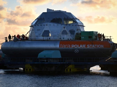 floating igloo leaves france for polar exploration mission floating igloo leaves france for polar exploration mission