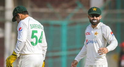 controversy erupts after rizwan took over as captain in karachi test controversy erupts after rizwan took over as captain in karachi test