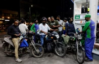 people wait to refuel their motorcycles at a petrol station following the rollout of a fuel relief scheme which provides a fuel subsidy for eligible motorcycles rickshaws and vehicles with engines of up to 800cc in karachi pakistan september 17 2026 reuters