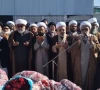 funeral prayers offered for the martyrs of the suicide attack on imambargah khadijah al kubra photo express