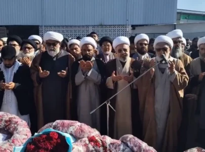 funeral prayers held in islamabad for victims of tarlai imambargah terrorist attack