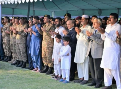 funeral prayers offered for mi 17 helicopter crash martyrs in rawalpindi ispr