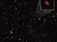 an infrared image from nasa s james webb space telescope taken by the nircam near infrared camera for the jwst advanced deep extragalactic survey or jades program one such galaxy jades gs z14 0 shown in the pullout was determined to have formed about 290 million years after the big bang making it the earliest known galaxy photo reuters