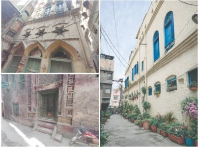 volunteers restore charm of chaka gali