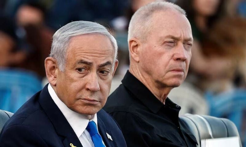 israeli pm netanyahu dismisses defence minister yoav gallant for over handling of war against gaza photo afp