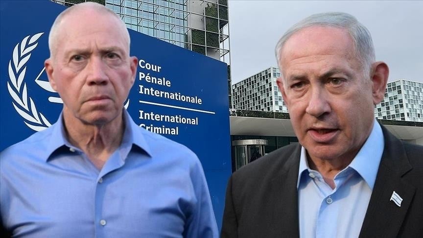 the icc announced thursday that it issued arrest warrants for netanyahu and gallant citing war crimes and crimes against humanity committed in gaza photo anadolu