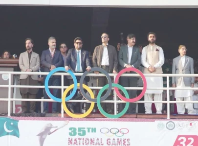 35th national games kick off in sindh 35th national games kick off in sindh