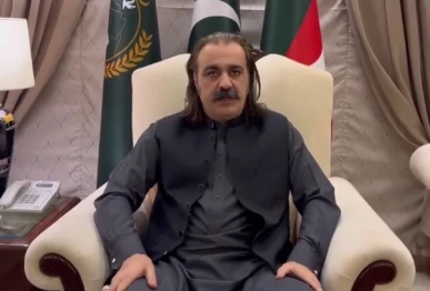 former khyber pakhtunkhwa chief minister ali amin gandapur photo express news