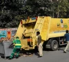 workers of lahore waste management company busy in removing the garbage as punjab government launched modern and organized system of cleanliness in the provincial capital city with the collaboration of turk companies photo app