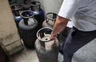 an employee checks empty lpg cylinders inside vidyarthi bhavan restaurant as restaurants and hotels in southern india including the it hub of bengaluru have warned of shutdowns amid disruptions in commercial lpg supply following the u s  israeli conflict with iran in bengaluru india march 10 2026 photo reuters