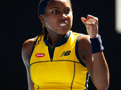 gauff grinds past kostyuk into australian open semis