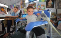 gaza children find joy through support animals