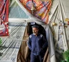 sameer abu salah a 54 year old palestinian from gaza has been stranded in the occupied west bank since the the war erupted photo afp
