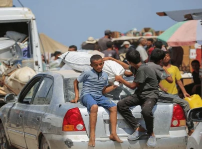 families flee gaza after new israeli evacuation orders as ceasefire hopes fade families flee gaza after new israeli evacuation orders as ceasefire hopes fade