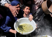 gaza is out of famine but majority population is still malnourished photo reuters