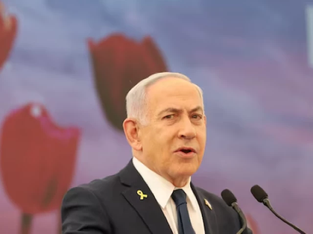 israeli prime minister benjamin netanyahu speaks during the annual ceremony at the eve of israel s remembrance day for fallen soldiers yom hazikaron at the yad labanim memorial in jerusalem 29 april 2025 photo reuters israeli prime minister benjamin netanyahu speaks during the annual ceremony at the eve of israel s remembrance day for fallen soldiers yom hazikaron at the yad labanim memorial in jerusalem 29 april 2025 photo reuters