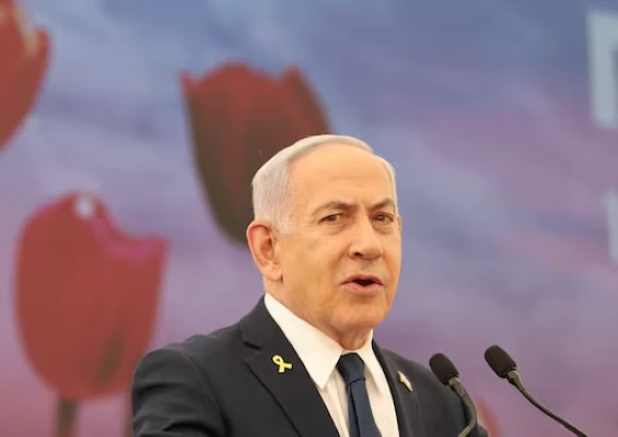 israeli prime minister benjamin netanyahu speaks during the annual ceremony at the eve of israel s remembrance day for fallen soldiers yom hazikaron at the yad labanim memorial in jerusalem 29 april 2025 photo reuters israeli prime minister benjamin netanyahu speaks during the annual ceremony at the eve of israel s remembrance day for fallen soldiers yom hazikaron at the yad labanim memorial in jerusalem 29 april 2025 photo reuters