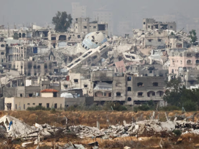 a general view of destruction amid airstrikes in northern gaza strip may 16 2025 photo reuters a general view of destruction amid airstrikes in northern gaza strip may 16 2025 photo reuters