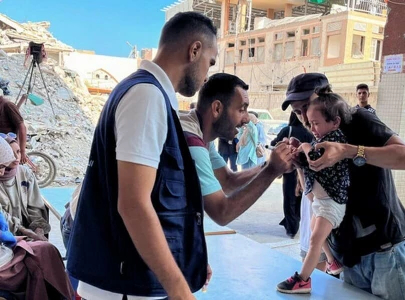 polio vaccination in gaza reaches 90 as un pushes for second dose polio vaccination in gaza reaches 90 as un pushes for second dose