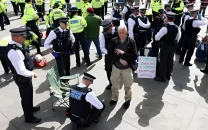 london police arrest 212 people at protest over palestine action ban