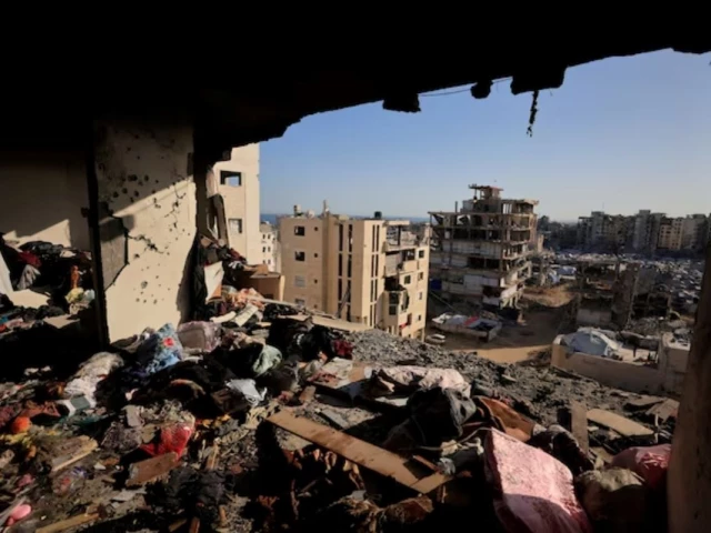 Israel expanding Gaza ‘yellow line’ to derail ceasefire talks, says Hamas