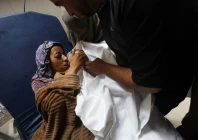 injured palestinian duaa al balawi lies in a hospital bed as she bids farewell to her daughter rateel who was killed in an israeli strike on a tent according to medics at nasser hospital in khan younis in the southern gaza strip july 30 2026 reuters injured palestinian duaa al balawi lies in a hospital bed as she bids farewell to her daughter rateel who was killed in an israeli strike on a tent according to medics at nasser hospital in khan younis in the southern gaza strip july 30 2026 reuters