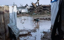 13 gazans dead as heavy rains batter territory