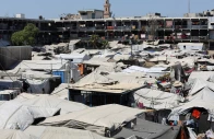 tents for displaced palestinians inside a school turned shelter in khan younis in the southern gaza strip september 10 2026 photo reuters