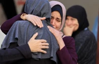 women in gaza mourning over fresh death toll in the already devastated war zone photo reuters