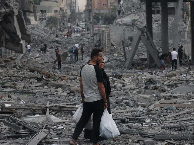 thousands of palestinians fled to southern gaza in search of refuge photo afp