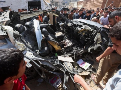 israeli strikes in gaza kill three medics say testing fragile ceasefire