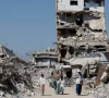 palestinians walk past the rubble of residential buildings destroyed during the war at jabalia refugee camp in the northern gaza strip august 5 2026 reuters palestinians walk past the rubble of residential buildings destroyed during the war at jabalia refugee camp in the northern gaza strip august 5 2026 reuters