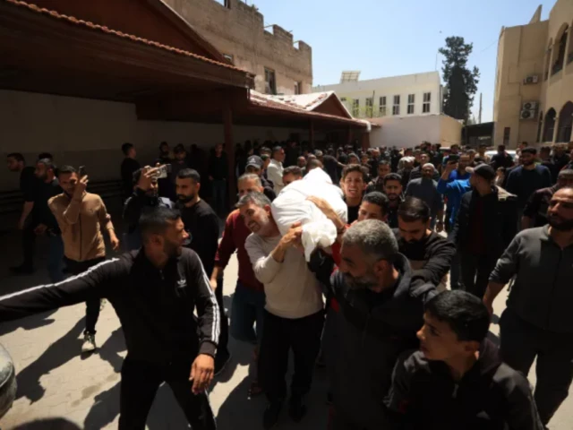 bodies of victims of an israeli attack are brought to al ahli hospital ahead of their burial in gaza city photo anadolu bodies of victims of an israeli attack are brought to al ahli hospital ahead of their burial in gaza city photo anadolu