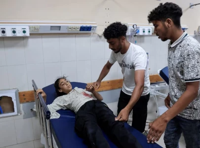 israeli attacks in gaza kill five people including a girl say medics