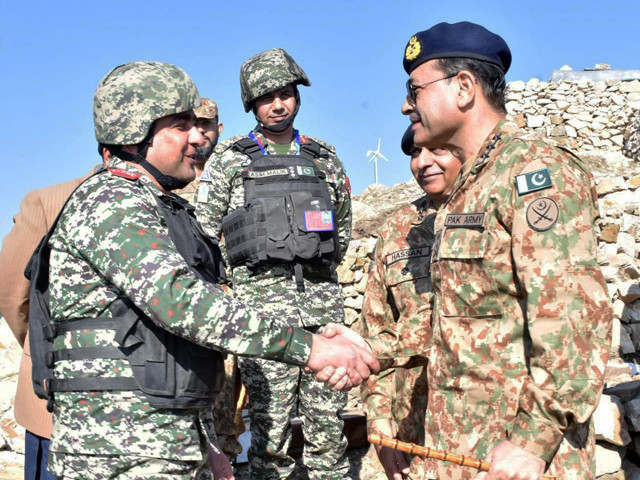 chief of army staff coas general syed asim munir visited tirah valley in khyber district on tuesday photo ispr