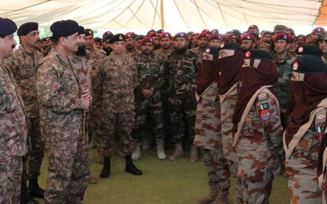 coas general syed asim munir says every effort will be made for the security and safety of the people of balochistan photo ispr