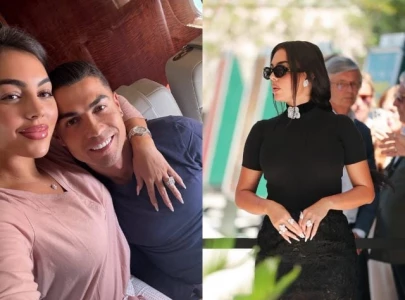georgina rodr guez debuts 30 carat ring at venice film festival after cristiano ronaldo s proposal georgina rodr guez debuts 30 carat ring at venice film festival after cristiano ronaldo s proposal
