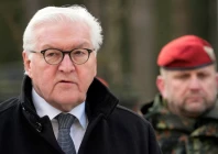 german president frank walter steinmeier speaks during news conference at rukla military base lithuania march 3 2022 photo reuters