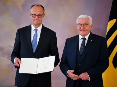 friedrich merz elected german chancellor after second round vote friedrich merz elected german chancellor after second round vote