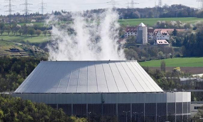 a general view shows the neckarwestheim nuclear power plant as germany shuts down its last nuclear power plants in neckarwestheim germany april 14 2023 photo reuters