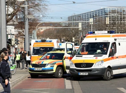 two killed several injured as car drives into crowd in germany two killed several injured as car drives into crowd in germany