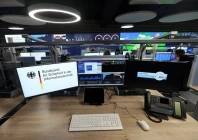 the workspace of a cybersecurity agent is pictured during the opening of germany s new it security centre the national cyber defence body bsi in bonn germany february 6 2024 reuters the workspace of a cybersecurity agent is pictured during the opening of germany s new it security centre the national cyber defence body bsi in bonn germany february 6 2024 reuters