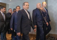 iranian foreign minister abbas araghchi and parliament speaker mohammad bagher ghalibaf in switzerland photo afp iranian foreign minister abbas araghchi and parliament speaker mohammad bagher ghalibaf in switzerland photo afp
