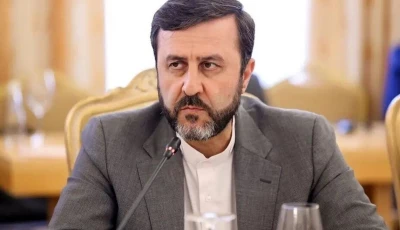 we remind them that whether in times of war or peace only the islamic republic of iran can establish security in this strait and will not permit any country to interfere in such matters said gharibabadi photo irna