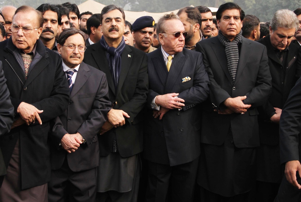 salmaan taseer laid to rest