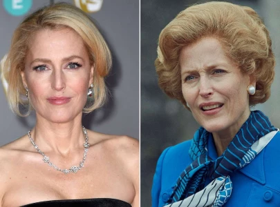 the crown star gillian anderson says series ended at the right time