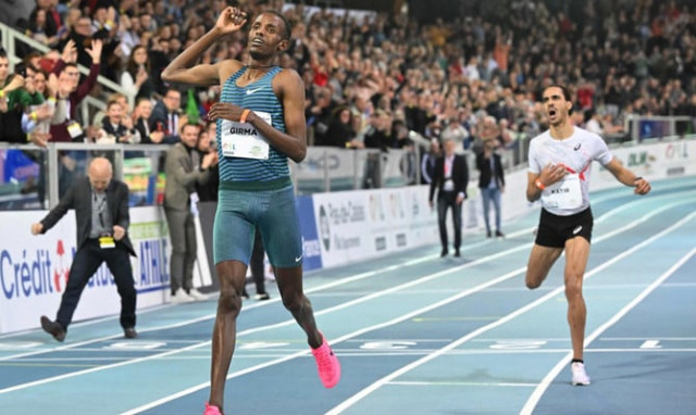 girma breaks 25 year old 3 000m world indoor record girma breaks 25 year old 3 000m world indoor record